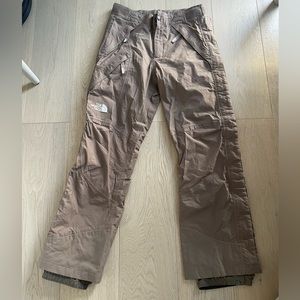 The North Face HyVent Ski Snow pants unzips on both sides - small